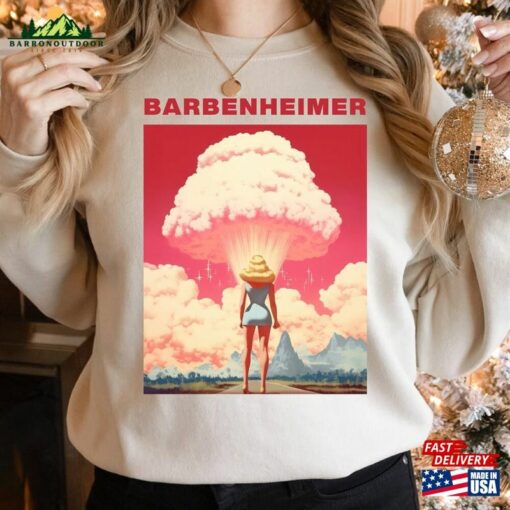 Barbenheimer Shirt Meme T-Shirt Trending Movie Classic Hoodie