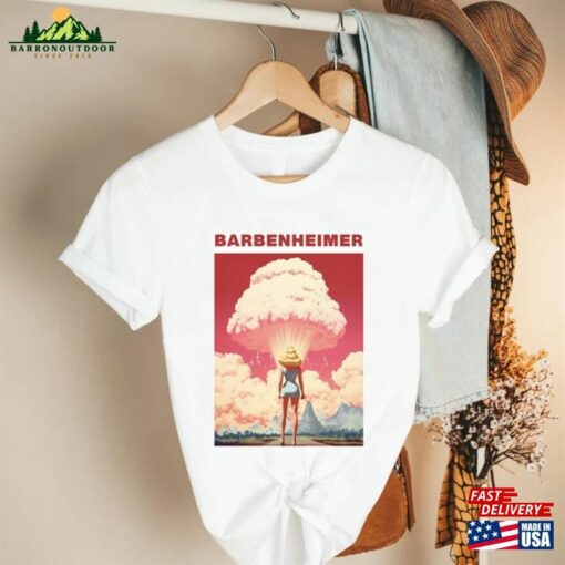 Barbenheimer Shirt Meme T-Shirt Trending Unisex Tee Hoodie