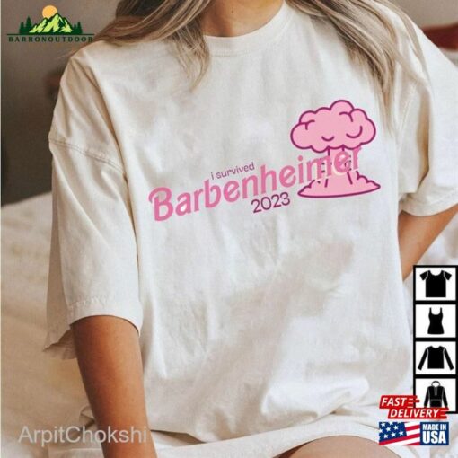 Barbenheimer Shirt Oppenheimer Barb Movie Sweatshirt T-Shirt