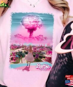 Barbenheimer Shirt Oppenheimer Barbie Movie Margot Vintage Hoodie Sweatshirt