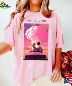 Barbenheimer Shirt Oppenheimer Barbie Movie Sweatshirt T-Shirt Barbenheimer Shirt Oppenheimer Barbie Movie Sweatshirt T-Shirt