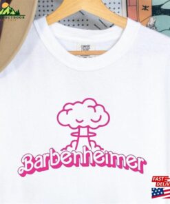 Barbenheimer Shirt Pink Birthday Gift T-Shirt Hoodie