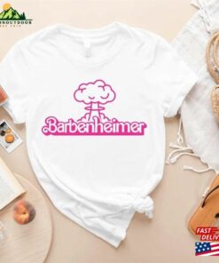 Barbenheimer Shirt Pink T-Shirt Hoodie Sweatshirt Unisex 2 Barbenheimer Shirt Pink T Shirt Hoodie Sweatshirt Unisex 3
