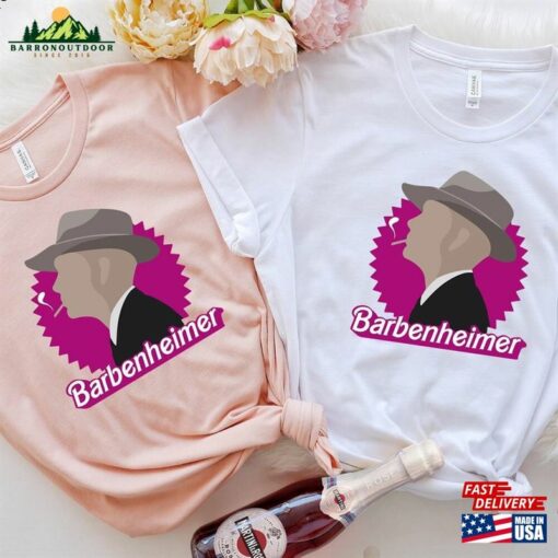 Barbenheimer Shirt Pink T-Shirt Unisex Classic