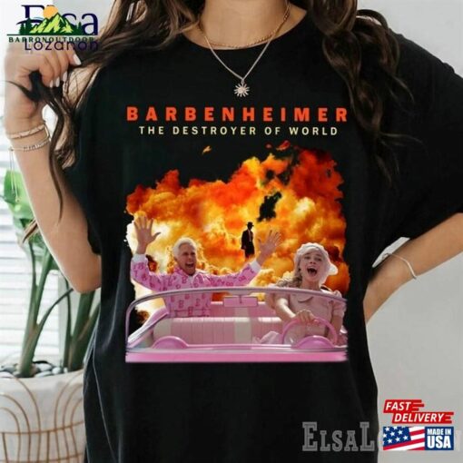 Barbenheimer Shirt The Destroy Of World Sweatshirt Hoodie