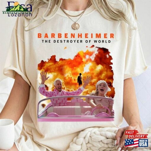 Barbenheimer Shirt The Destroy Of World Sweatshirt Hoodie