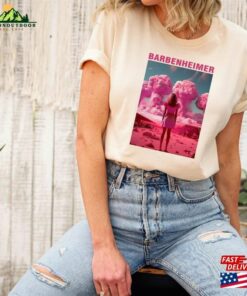 Barbenheimer Shirt The Destroyer Of World Tee Pink T-Shirt Unisex Hoodie Barbenheimer Shirt The Destroyer Of World Tee Pink T-Shirt Unisex Hoodie