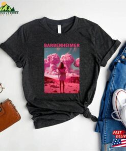 Barbenheimer Shirt The Destroyer Of World Tee Pink T-Shirt Unisex Hoodie 2 Barbenheimer Shirt The Destroyer Of World Tee Pink T Shirt Unisex Hoodie 3
