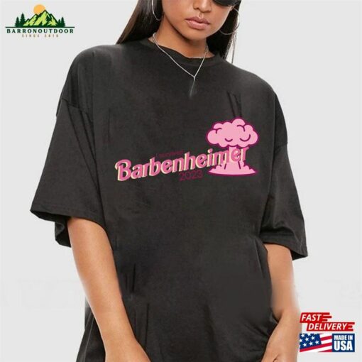 Barbenheimer Shirt The Ultimate Double Feature Barbie Oppenheimer 2023 Classic Hoodie