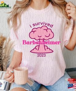 Barbenheimer Shirt Vintage Barbie Oppenheimer Funny Unisex Classic 2 Barbenheimer Shirt Vintage Barbie Oppenheimer Funny Unisex Classic 3