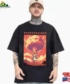 Barbenheimer Shirt Vintage Retro Barbie And Oppenheimer 2023 Unisex Classic