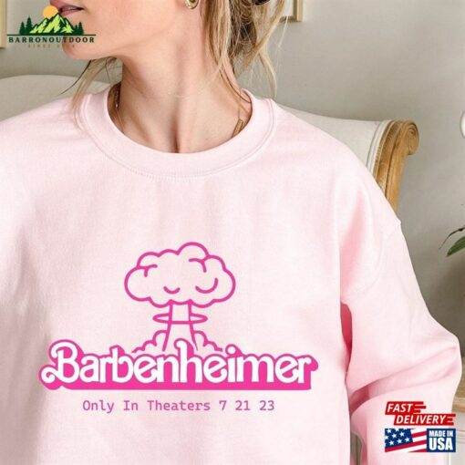 Barbenheimer Sweatshirt Barbie Oppenheimer Funny Hoodie T-Shirt