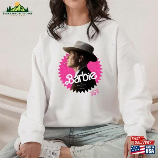 Barbenheimer Sweatshirt Barbie X Oppenheimer Hoodie Double Feature Unisex