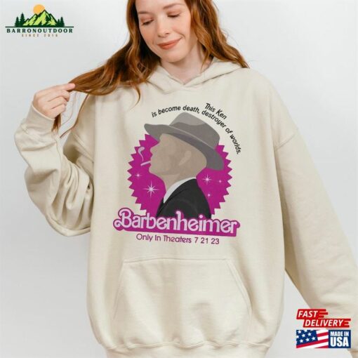 Barbenheimer Sweatshirt Barbie X Oppenheimer Hoodie Funny Classic