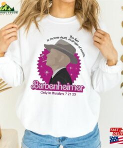 Barbenheimer Sweatshirt Barbie X Oppenheimer Hoodie Funny Classic