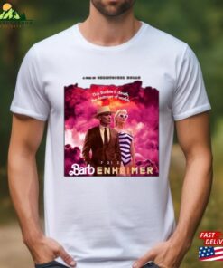 Barbenheimer T-Shirt 2023 Movie Gift For Women And Man Unisex Hoodie