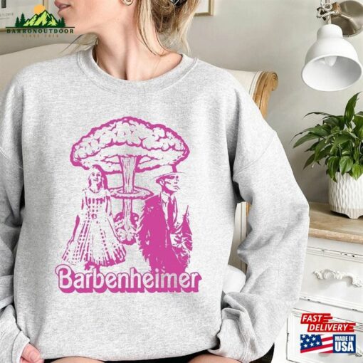 Barbenheimer T-Shirt Barbie And Oppenheimer Hoodie Sweatshirt