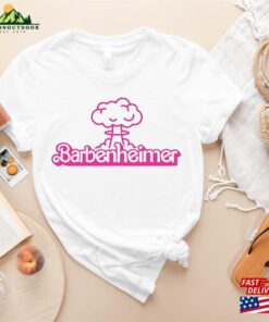 Barbenheimer T Shirt Barbie Movie Hoodie Pink Shirt Classic Sweatshirt 3