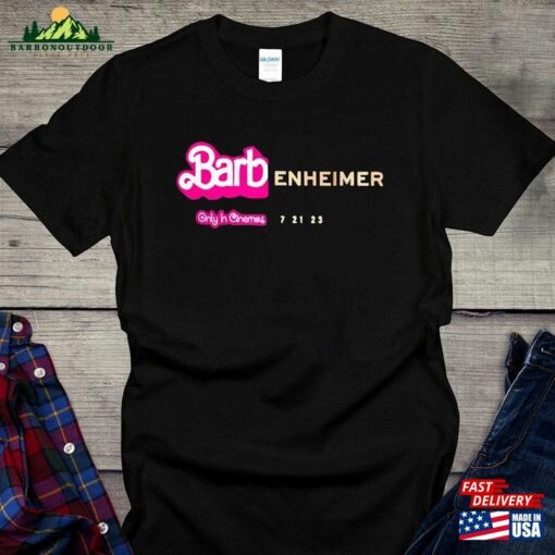 Barbenheimer T-Shirt Barbie Movie Inspired Shirt Oppenheimer Hoodie Sweatshirt