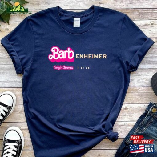 Barbenheimer T-Shirt Barbie Movie Inspired Shirt Oppenheimer Hoodie Sweatshirt