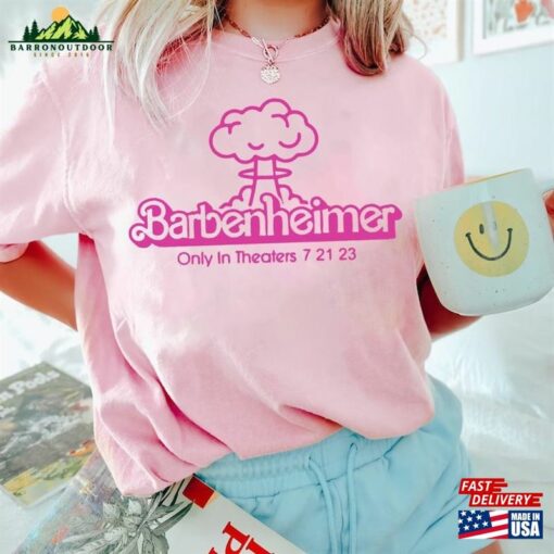 Barbenheimer T-Shirt Barbie Oppenheimer Shirt Movie Classic Hoodie