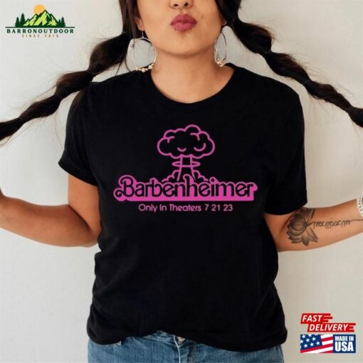 Barbenheimer T-Shirt Barbie Oppenheimer Shirt Movie Unisex