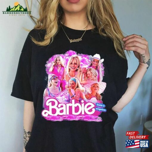 Barbenheimer T-Shirt Barbie Oppenheimer Tee Funny Hoodie Classic