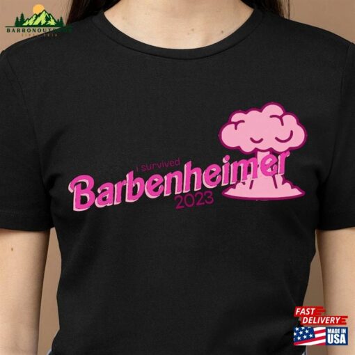 Barbenheimer T-Shirt Barbie Oppenheimer Tee Funny Hoodie Sweatshirt