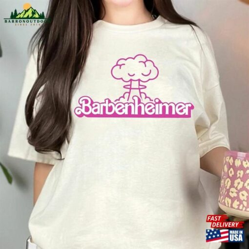 Barbenheimer T-Shirt Barbie Oppenheimer Tee Funny Hoodie Unisex