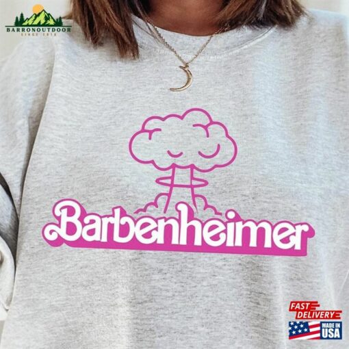 Barbenheimer T-Shirt Barbie Oppenheimer Tee Funny Hoodie Unisex