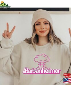 Barbenheimer T-Shirt Barbie Oppenheimer Tee Funny Hoodie Unisex 2 Barbenheimer T Shirt Barbie Oppenheimer Tee Funny Hoodie Unisex 3