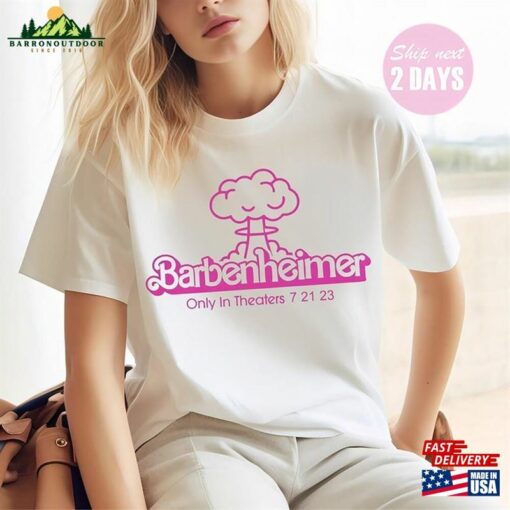 Barbenheimer T-Shirt Barbie Oppenheimer Tee Funny Sweatshirt Unisex