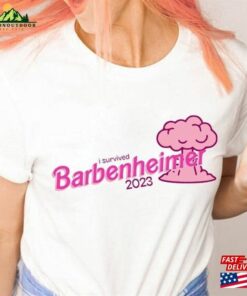 Barbenheimer T-Shirt Barbie Oppenheimer Tee Funny Unisex Barbenheimer T-Shirt Barbie Oppenheimer Tee Funny Unisex