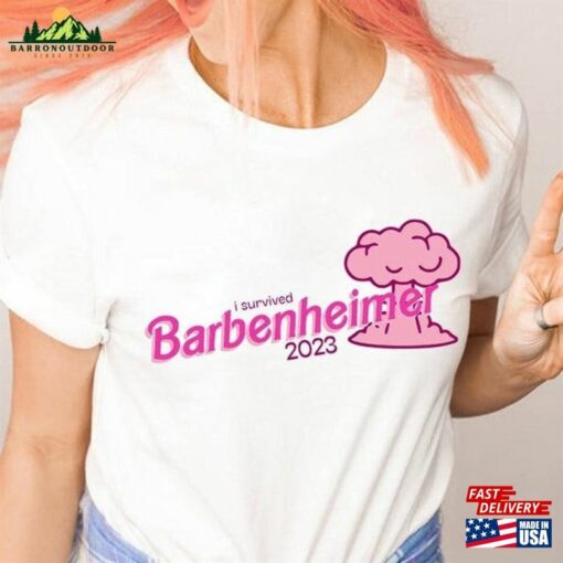 Barbenheimer T-Shirt Barbie Oppenheimer Tee Funny Unisex