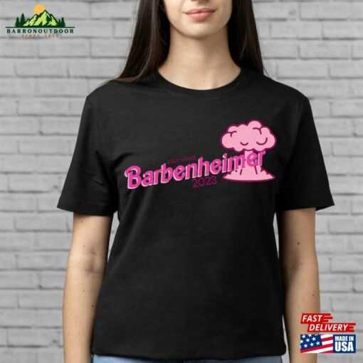 Barbenheimer T-Shirt Barbie Oppenheimer Tee Funny Unisex Hoodie