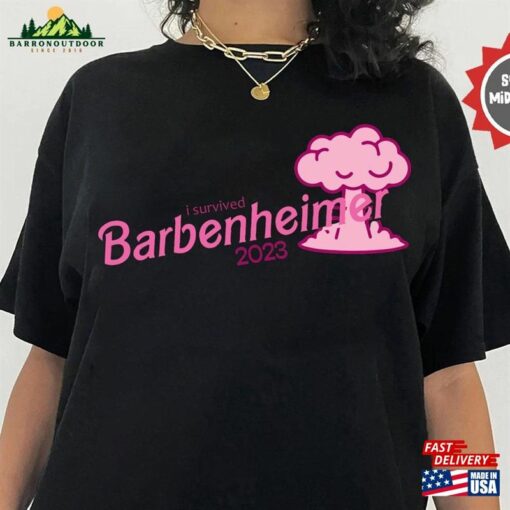 Barbenheimer T-Shirt Barbie Oppenheimer Tee Hoodie Sweatshirt