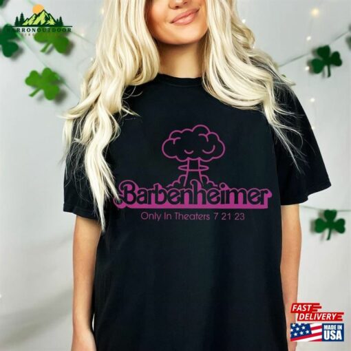 Barbenheimer T-Shirt Barbie Oppenheimer Tee Movie Inspired Shirt Hoodie Classic