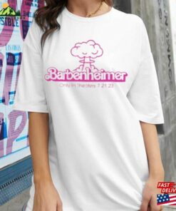 Barbenheimer T-Shirt Barbie Oppenheimer Tee Movie Inspired Shirt Hoodie Classic 3 Barbenheimer T Shirt Barbie Oppenheimer Tee Movie Inspired Shirt Hoodie Classic 4