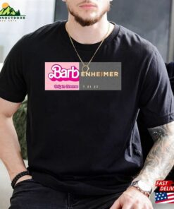 Barbenheimer T-Shirt Barbie Oppenheimer Tee Movie Inspired Shirt Sweatshirt Barbenheimer T-Shirt Barbie Oppenheimer Tee Movie Inspired Shirt Sweatshirt