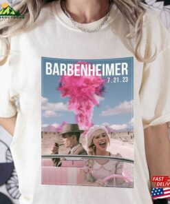 Barbenheimer T-Shirt Barbie Oppenheimer Tee Movie Inspired Shirt Unisex Barbenheimer T-Shirt Barbie Oppenheimer Tee Movie Inspired Shirt Unisex