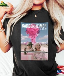 Barbenheimer T-Shirt Barbie Oppenheimer Tee Movie Inspired Shirt Unisex Barbenheimer T-Shirt Barbie Oppenheimer Tee Movie Inspired Shirt Unisex