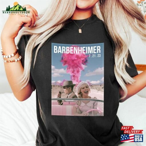 Barbenheimer T-Shirt Barbie Oppenheimer Tee Movie Inspired Shirt Unisex