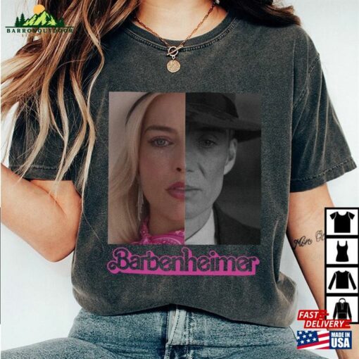 Barbenheimer T-Shirt Barbie Oppenheimer Tee Trendy Hoodie Unisex