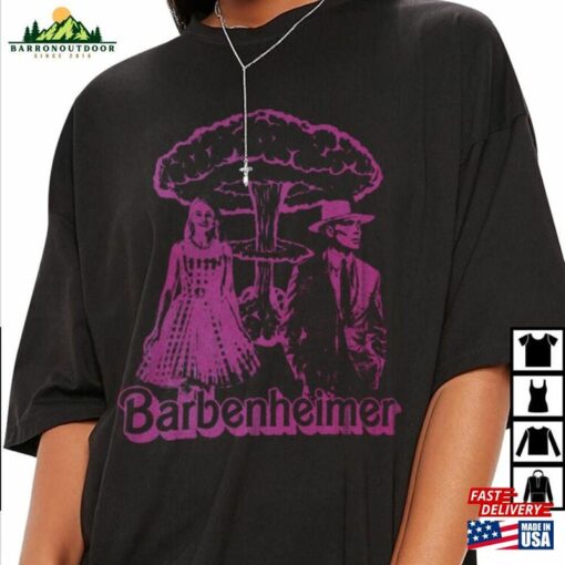 Barbenheimer T-Shirt Barbie Oppenheimer Tee Trendy N Unisex Hoodie