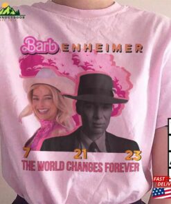 Barbenheimer T-Shirt Barbie Oppenheimer Tee Trendy N5 Classic Barbenheimer T-Shirt Barbie Oppenheimer Tee Trendy N5 Classic