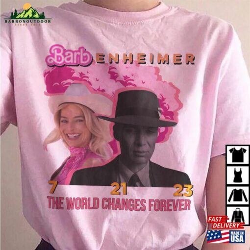 Barbenheimer T-Shirt Barbie Oppenheimer Tee Trendy N5 Classic