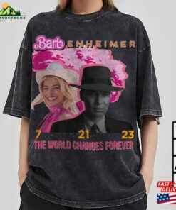 Barbenheimer T-Shirt Barbie Oppenheimer Tee Trendy N5 Classic Barbenheimer T-Shirt Barbie Oppenheimer Tee Trendy N5 Classic