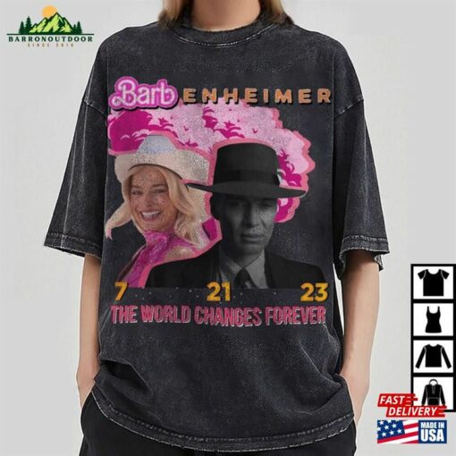 Barbenheimer T-Shirt Barbie Oppenheimer Tee Trendy N5 Classic