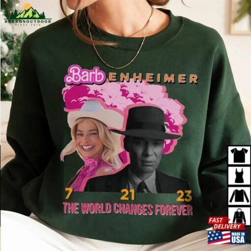 Barbenheimer T-Shirt Barbie Oppenheimer Tee Trendy N5 Sweatshirt