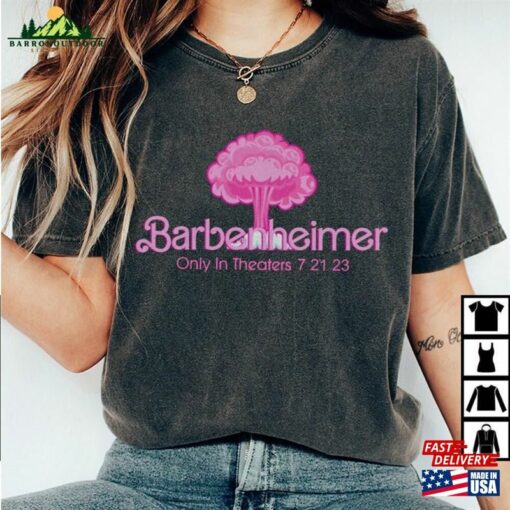 Barbenheimer T-Shirt Barbie Oppenheimer Tee Trendy Shirt V2 Hoodie Classic